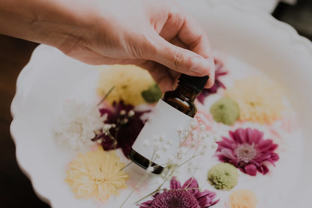Aroma oil massage